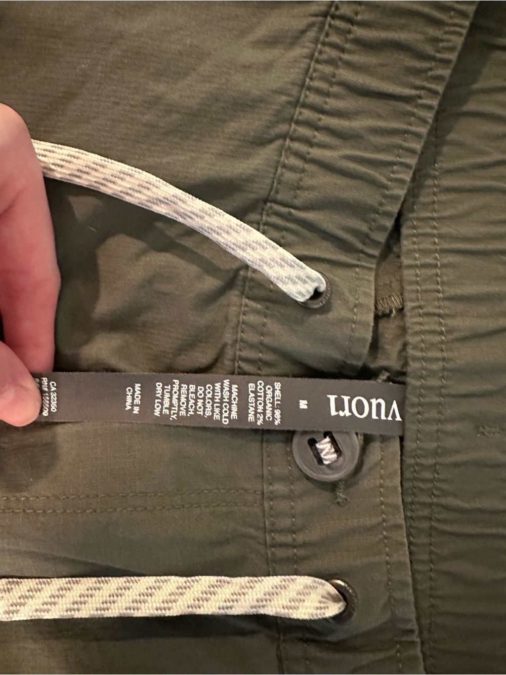Vuori Olive Drawstring Jogger Pants - Picture 3 of 3